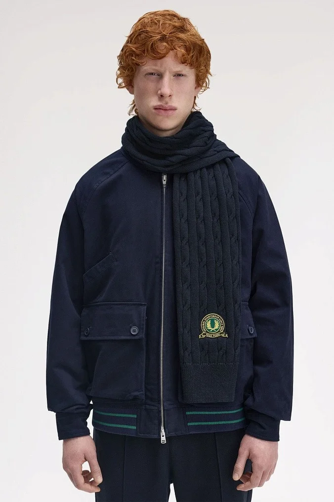 Шарф Fred Perry Tennis Badge Cable Scarf