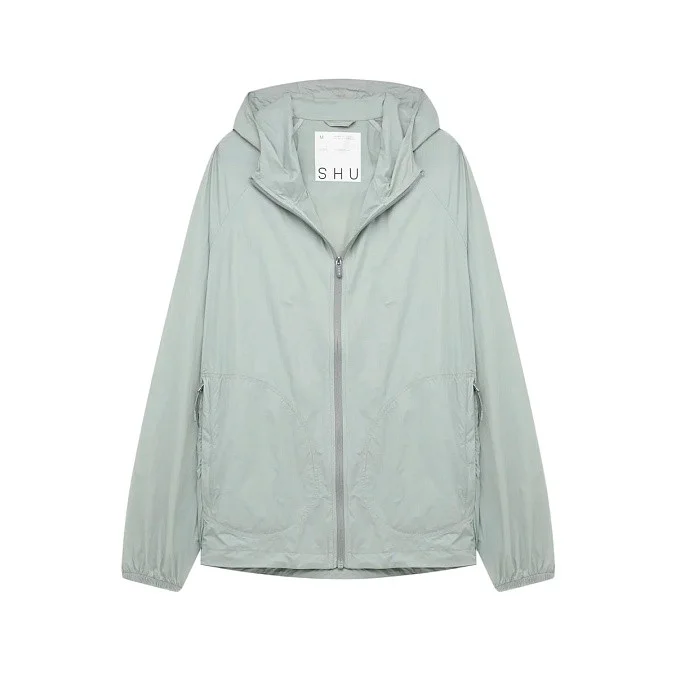Ветровка унисекс SHU светло-серая