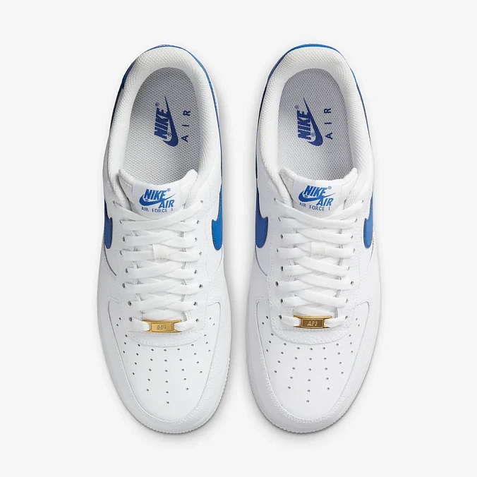 Кроссовки Nike Air Force 1 '07 White/Game Royal/White