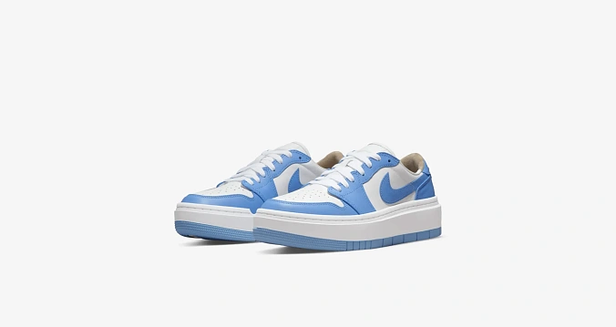 Кроссовки женские Jordan 1 Elevate Low White/University Blue